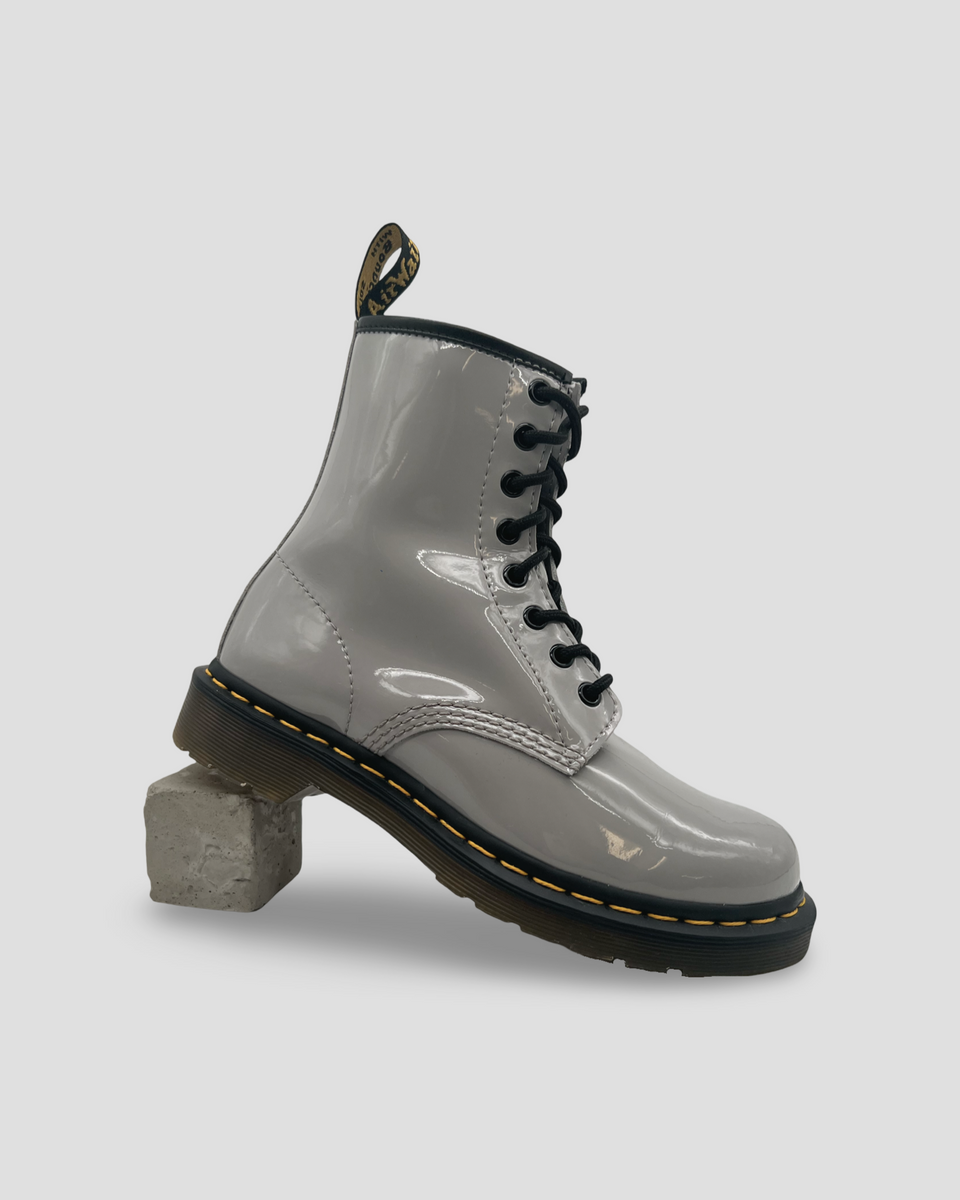 (7) 1460 Patent Leather Lace Up Boots â Wrinkled Boutique