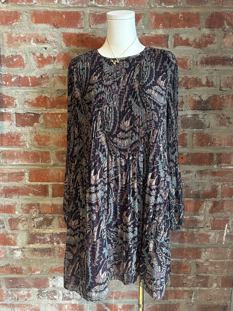 free people mirror mirror velvet mini dress M) Wilfred Daydreamer Mini Dress – Wrinkled Boutique