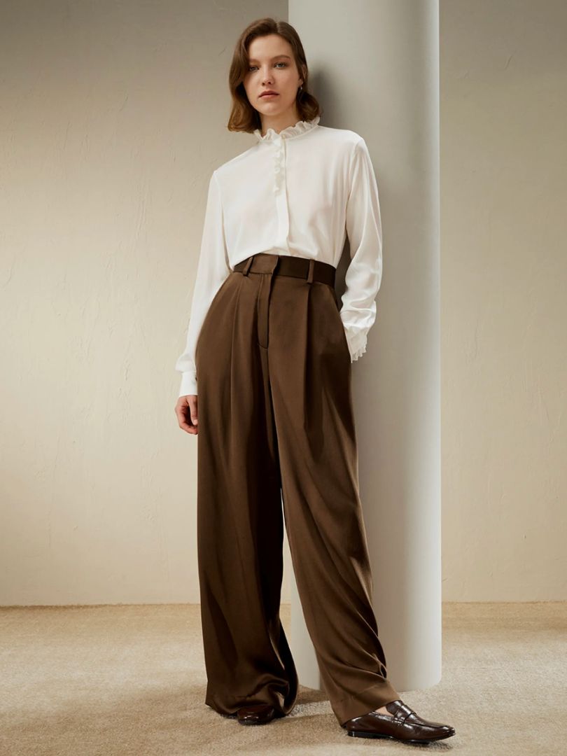Mulberry Silk Lined Pants