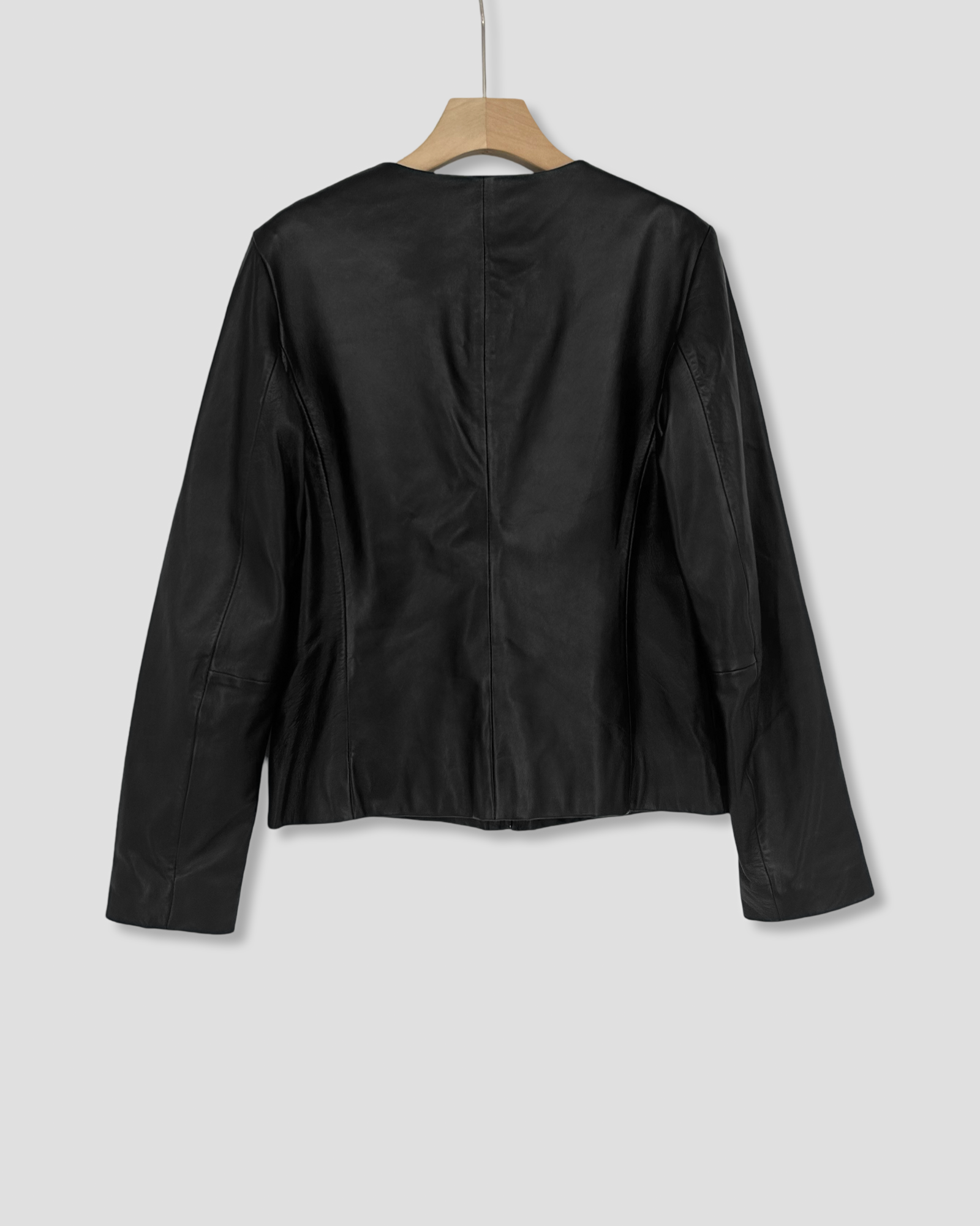 M Babaton Jett Leather Jacket Wrinkled Boutique