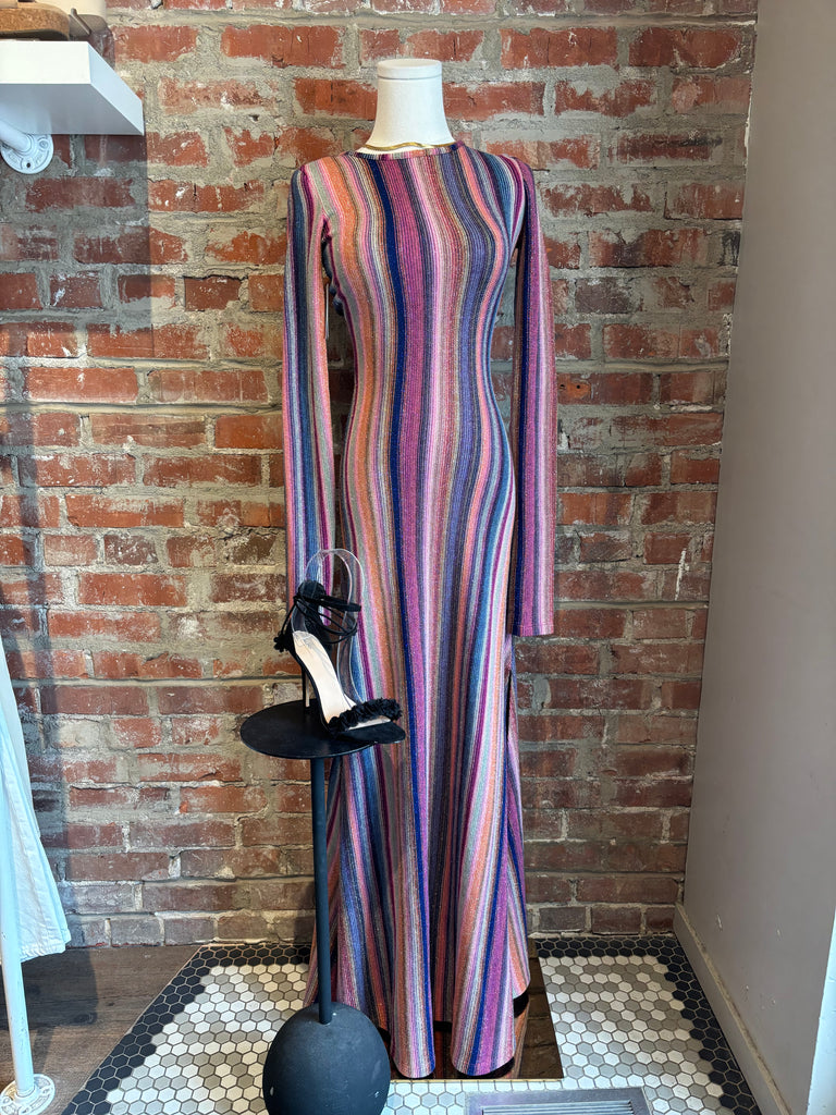 XS) NWT Striped Knit Reversible Dress – Wrinkled Boutique