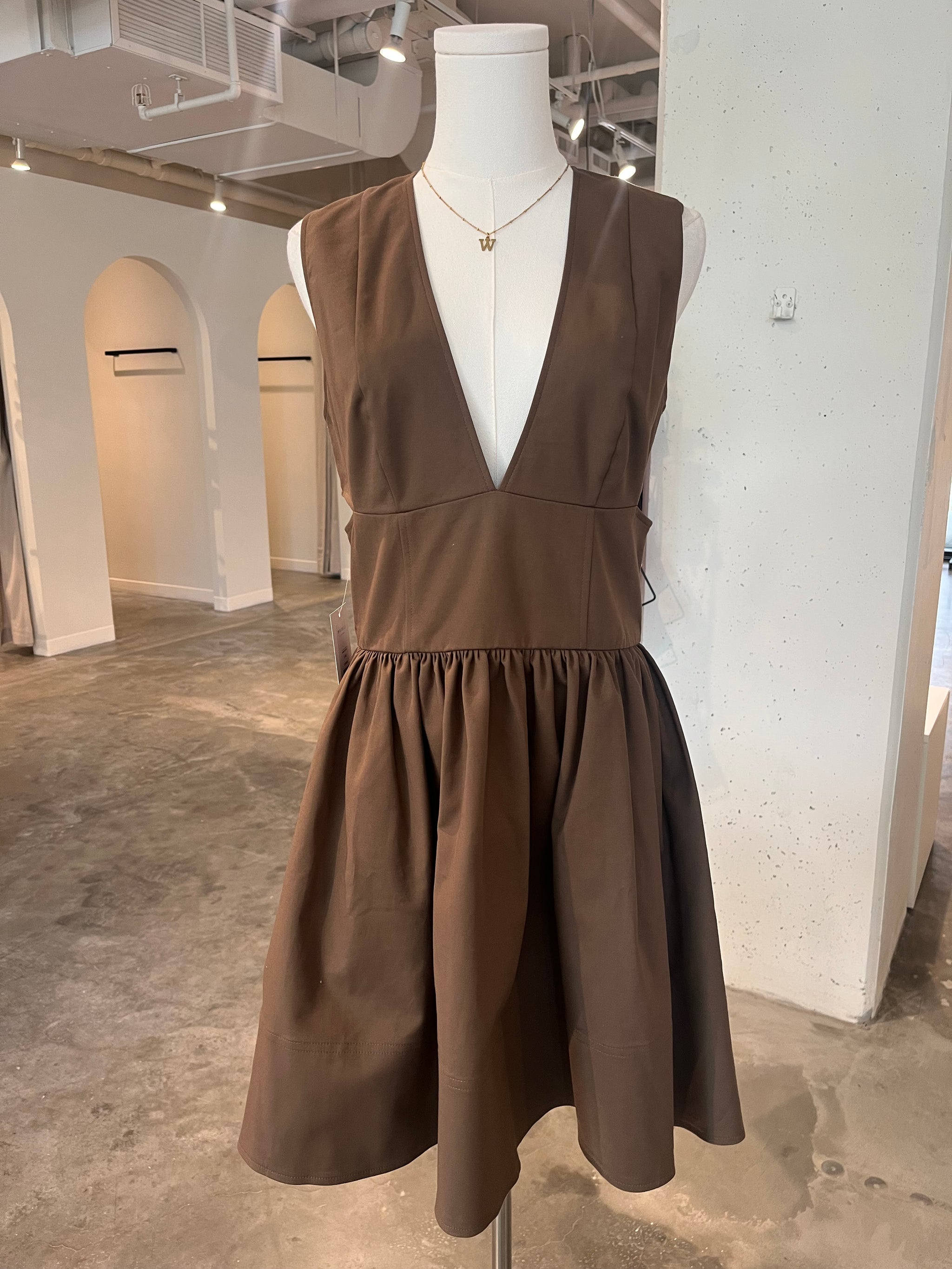 M) Anisa Cut Out Mini Dress – Wrinkled Boutique