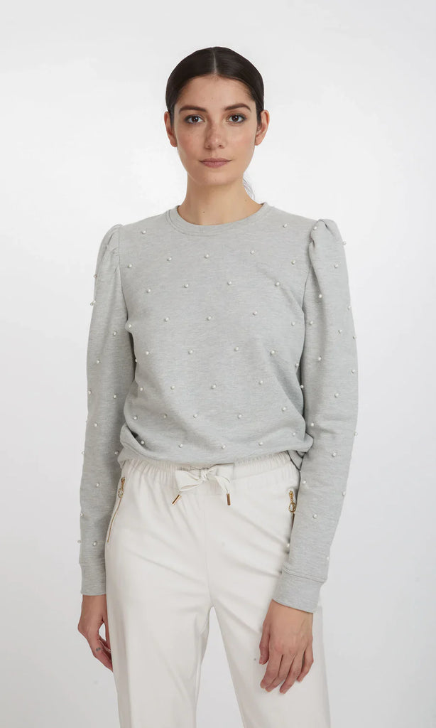 Dropped Shoulder Line Fluffy Sweater - Mint | COOSH