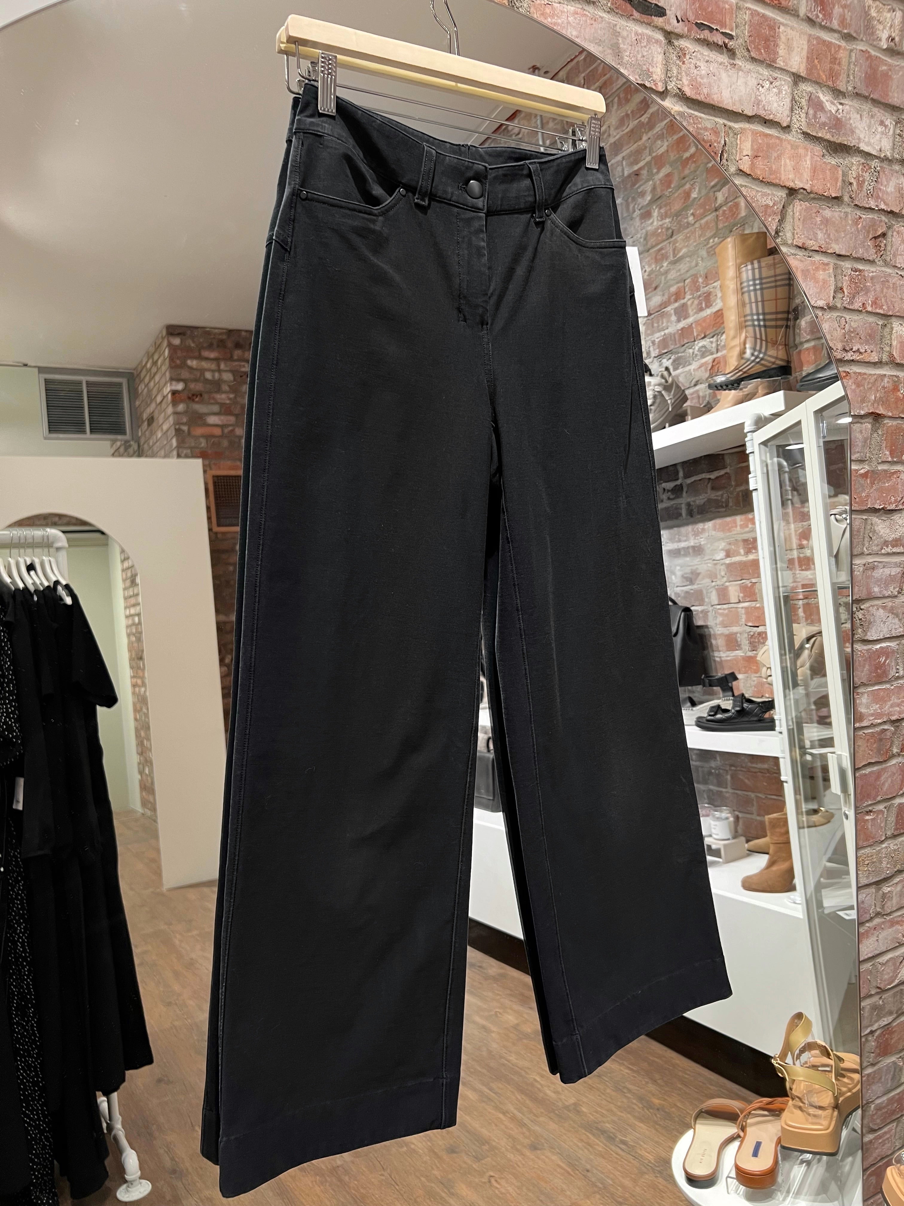 City Sleek 5 Pocket High-Rise Wide-Leg Pant Full Length *Light
